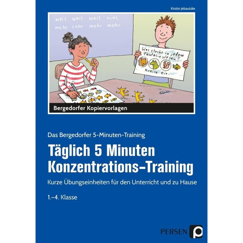 Täglich 5 Minuten Konzentrations-Training von Persen Verlag in der AAP Lehrerwelt