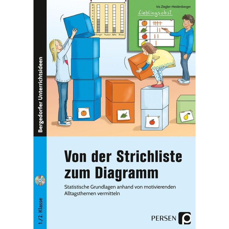 Von der Strichliste zum Diagramm, m. 1 CD-ROM von Persen Verlag in der AAP Lehrerwelt
