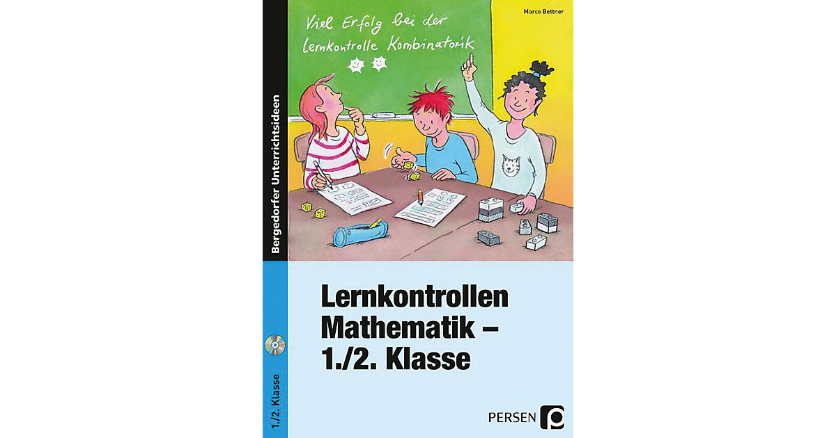 Buch - Lernkontrollen Mathematik - 1./2. Klasse, m. CD-ROM Buch - Lernkontrollen Mathematik - 1./2. Klasse, m. CD-ROM von Persen Verlag