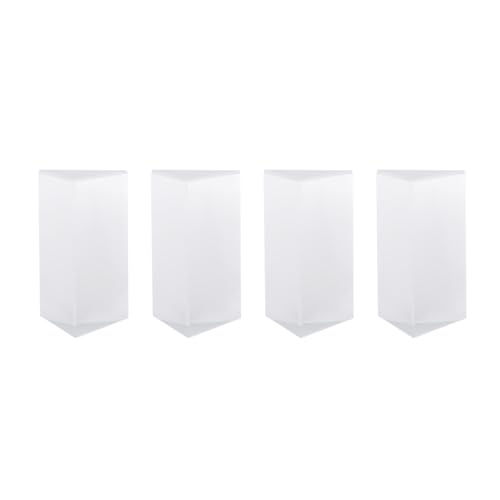 Persistence for Rainbow Lights Crystal Optical Prisms Glass Physics Teaching Refracted Light Spectrum 4Piece Clear von Persistence