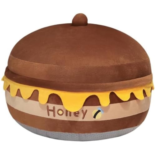 Pesderty 3D-Simulation Honigglas-Plüschkissen, Kissen mit Weicher Füllung, Sofadekoration für Kinderzimmer, Schule, Klassenzimmer Pesderty 3D-Simulation Honigglas-Plüschkissen, Kissen mit Weicher Füllung, Sofadekoration für Kinderzimmer, Schule, Klassenzimmer von Pesderty
