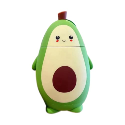 Pesderty Avocado-Glas, Tragbares Trageseil, Student, Doppelschichtige Isolierung, Wasserbecher, Geschenk, Trinkwasserflasche, Mädchen, B von Pesderty