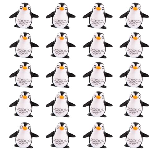 Pesderty Mikro-Landschaftsdekoration, Pinguin, Tierpuppe, Schreibtisch, Auto, Niedlich, Dekoratives Kunsthandwerk, DIY-Material, Zubehör S von Pesderty