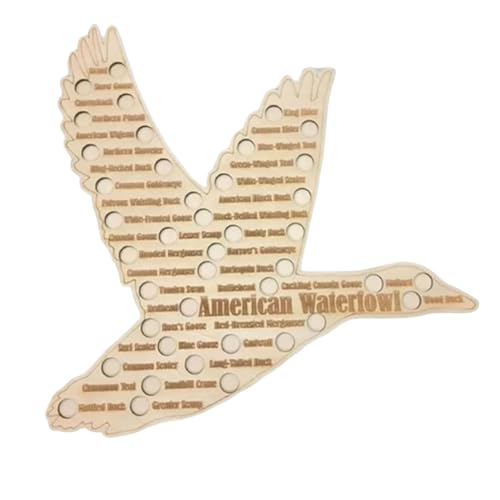 Pesderty Siegesschild mit Wasservogel-Ente, Sammlerstück, Enten- oder Gänsejäger-Geschenk, Personalisiertes, Weihnachten, Vatertag von Pesderty