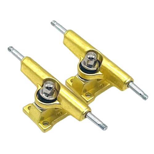Pesfehhy Finger Skateboard mit Neuem Hanger und Base für Professionelle Finger Skateboards Gold Pesfehhy Finger Skateboard mit Neuem Hanger und Base für Professionelle Finger Skateboards Gold von Pesfehhy