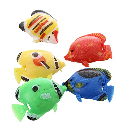 Pesfehhy Kuenstliche Aquarium Schwanz Schwimmen-Fische 5 Stueck Pesfehhy Kuenstliche Aquarium Schwanz Schwimmen-Fische 5 Stueck von Pesfehhy