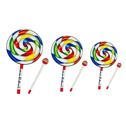 Pesfehhy Lollipop Drums Orff Schlaginstrument 6/8/10 Drei Größen Tanzrequisiten Schlaginstrumente Handtrommel Lernspielzeug Pesfehhy Lollipop Drums Orff Schlaginstrument 6/8/10 Drei Größen Tanzrequisiten Schlaginstrumente Handtrommel Lernspielzeug von Pesfehhy