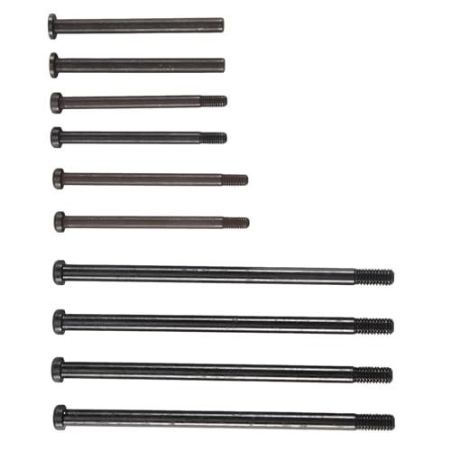 Pesfehhy Metall Querlenker Pin Set 8054 8055 für 1/8 08425 08426 08427 9020 9071 9116 9203 RC Auto Upgrade Teile von Pesfehhy