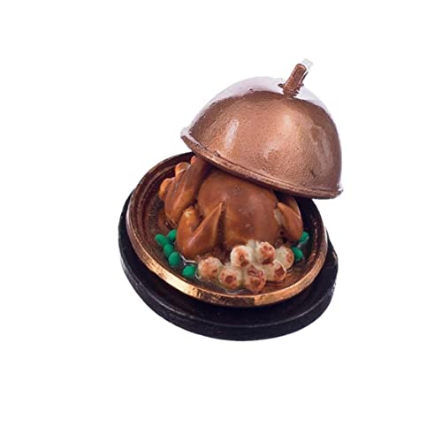 1:12 Dollhouse Mini Thanksgiving Truthahn Puppenhaus Lebensmittel Miniaturen Braten Hühnchen -Küchenzubehör, Puppenzubehör 1:12 Dollhouse Mini Thanksgiving Truthahn Puppenhaus Lebensmittel Miniaturen Braten Hühnchen -Küchenzubehör, Puppenzubehör von Pesoncarl