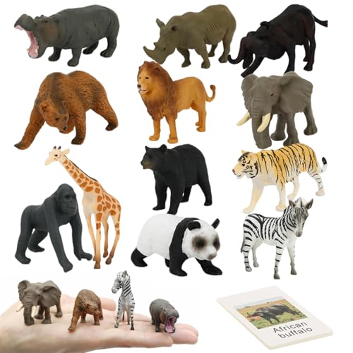 24PCS/SET Montessori Animal Match, Bildungstiermatchspiel mit simulierten Wildtieren und englischen Karten, Kleinkind -Matching -Spiel für Kleinkinder -Kinder -Lernspielzeug, Spielzeug, Spielzeug, Sp 24PCS/SET Montessori Animal Match, Bildungstiermatchspiel mit simulierten Wildtieren und englischen Karten, Kleinkind -Matching -Spiel für Kleinkinder -Kinder -Lernspielzeug, Spielzeug, Spielzeug, Sp von Pesoncarl