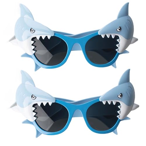2pcs lustige Sonnenbrille, süße 3D -Haifischgläser, Plastikparty Sonnenbrille für Erwachsene Kinder Sommer Beach Ozeanpool Themenparty Hawaiian Foto Requisiten Geschenke, Spielzeug 2pcs lustige Sonnenbrille, süße 3D -Haifischgläser, Plastikparty Sonnenbrille für Erwachsene Kinder Sommer Beach Ozeanpool Themenparty Hawaiian Foto Requisiten Geschenke, Spielzeug von Pesoncarl
