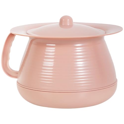 Chamber Pot 1.5L Tragbarer Urinal Spucke mit Deckel und Griff Hospital Home Spetoon Bettpfanne mit Bürsten Notfallkommode Eimer wiederverwendbares Urin -Gerät für Frau und ältere Menschen, Style1, Sp Chamber Pot 1.5L Tragbarer Urinal Spucke mit Deckel und Griff Hospital Home Spetoon Bettpfanne mit Bürsten Notfallkommode Eimer wiederverwendbares Urin -Gerät für Frau und ältere Menschen, Style1, Sp von Pesoncarl