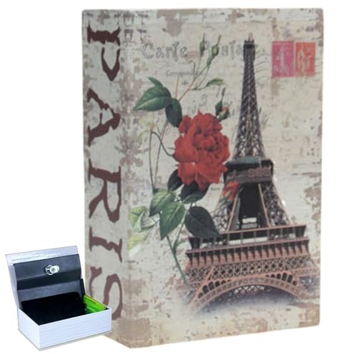 Fake Book Safe Tower Muster Buch Safe mit Passwort Sperre Liversion Box Creative Lock Box, um Geld, Schmuck und Schlüssel zu verbergen, 4, 5 x 2, 2 x 7, 1, Spielzeug, Spielzeug von Pesoncarl