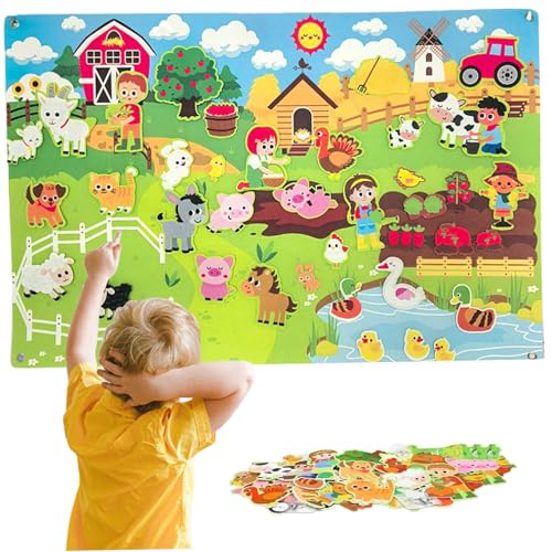 Filzspielzeug -Playboards, Filzgeschichte Sets, 41 x 30 Zoll von Pesoncarl