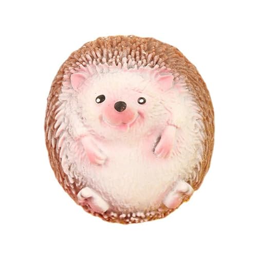 Hedgehog Zappelspielzeug, Cartoon Animal Sensory Toys Stress Relief Fidget Toy für Geschenk, Squeeze Spielzeug von Pesoncarl