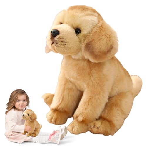 Labrador gefülltes Tier, 15x11 Zoll realistisch sitzendem Hund Plüsch, PP Baumwollgefüllte Plüschhundspielzeug, weiches und Kuscheltier, dekorativ für Zuhause, Büro Labrador gefülltes Tier, 15x11 Zoll realistisch sitzendem Hund Plüsch, PP Baumwollgefüllte Plüschhundspielzeug, weiches und Kuscheltier, dekorativ für Zuhause, Büro von Pesoncarl
