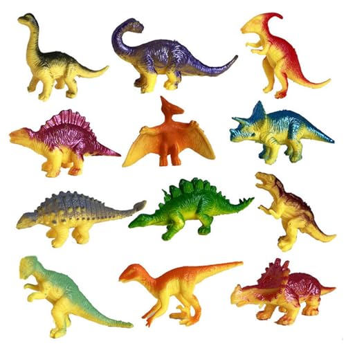 Pesoncarl 12 Stück Dinosaurierspielzeug Set, farbenfrohe Tierfiguren realistische PVC -Bildungsspielzeug Geburtstagsgeschenkkuchen Topper für Kinder Junge Mädchen Pesoncarl 12 Stück Dinosaurierspielzeug Set, farbenfrohe Tierfiguren realistische PVC -Bildungsspielzeug Geburtstagsgeschenkkuchen Topper für Kinder Junge Mädchen von Pesoncarl