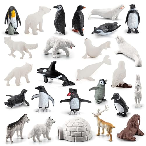 Pesoncarl 26pcs/festgelegte polare Tiere Figuren für Kinder, realistische Plastik -Polar -Tiere Figuren, Kleintierspielzeug für Kinder Frühschullehrer, Geburtstags -Cupcake -Top, Spielzeug, Spielzeug Pesoncarl 26pcs/festgelegte polare Tiere Figuren für Kinder, realistische Plastik -Polar -Tiere Figuren, Kleintierspielzeug für Kinder Frühschullehrer, Geburtstags -Cupcake -Top, Spielzeug, Spielzeug von Pesoncarl
