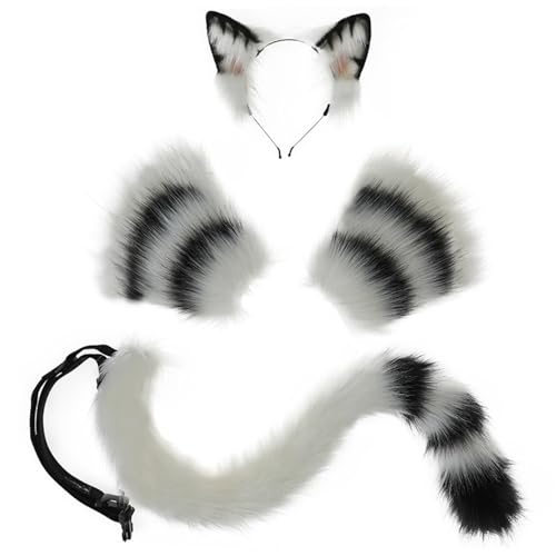 Pesoncarl 3pcs Katzenkostüm -Katzenohren und Schwanz mit Klauenhandschuhen für Erwachsene und Kinder, perfekt für Halloween, Anime -Cosplay und Partykostüme, Spielzeug, Spielzeug, Spielzeug Pesoncarl 3pcs Katzenkostüm -Katzenohren und Schwanz mit Klauenhandschuhen für Erwachsene und Kinder, perfekt für Halloween, Anime -Cosplay und Partykostüme, Spielzeug, Spielzeug, Spielzeug von Pesoncarl