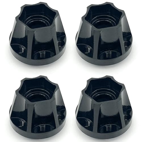 Pesoncarl 4 Stück RC -Doppelräder, Aluminiumlegierung 15mm Rad Hub Extension Combiner Pesoncarl 4 Stück RC -Doppelräder, Aluminiumlegierung 15mm Rad Hub Extension Combiner von Pesoncarl