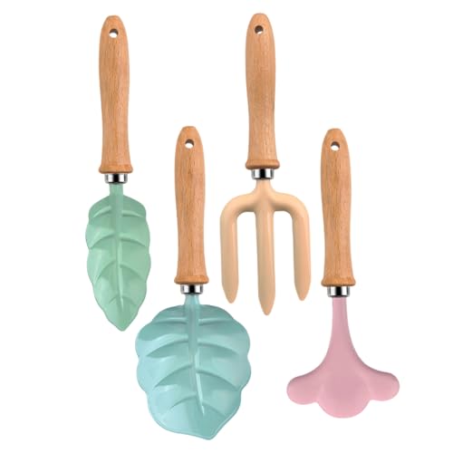 Pesoncarl 4PCS/Set Kids Gartenwerkzeuge, farbenfrohe Strandspielzeugausrüstung Rake, 2 PCS -Schaufel, Gartengartenset für Gartengarten für Kinder im Griff für Kinder im Freien Spielzeuggeschenke Pesoncarl 4PCS/Set Kids Gartenwerkzeuge, farbenfrohe Strandspielzeugausrüstung Rake, 2 PCS -Schaufel, Gartengartenset für Gartengarten für Kinder im Griff für Kinder im Freien Spielzeuggeschenke von Pesoncarl