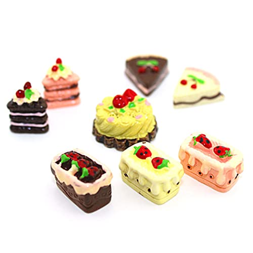 Pesoncarl 8pcs Mini Cake Dollhouse Dekoration Spielen Set Kitchen Lebensmittelkuchen Donuts für Dollhouse Kitchen Dekoration. Pesoncarl 8pcs Mini Cake Dollhouse Dekoration Spielen Set Kitchen Lebensmittelkuchen Donuts für Dollhouse Kitchen Dekoration. von Pesoncarl
