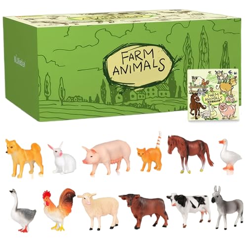 Pesoncarl Animalfiguren, 12 -pcs von Pesoncarl