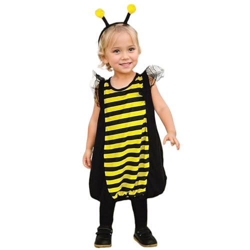 Pesoncarl Bienenkostüm Kinder, niedliches Baby Bienenkostüm mit Stirnband, Kleidung für Karneval Food Dress Cosplay Themed Partys, m Pesoncarl Bienenkostüm Kinder, niedliches Baby Bienenkostüm mit Stirnband, Kleidung für Karneval Food Dress Cosplay Themed Partys, m von Pesoncarl