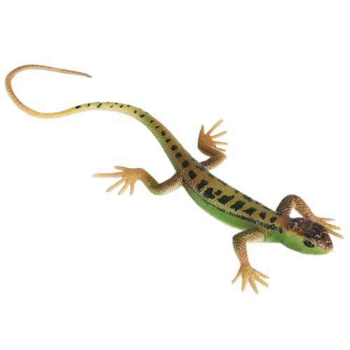 Pesoncarl Echsenspielzeug künstliches Modell Reptilien Lizard Tierspielzeug Figuren Sicherer Plastik Kinderspielzeug für Sammlung Wissenschaft Bildungsreichtum von Pesoncarl