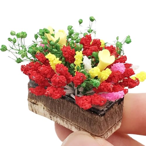 Pesoncarl Fairy Garden Figuren 1/12 Skala Mini Fairy Garden Accessoires Dollhouse Dekoration Harz Künstlicher Blumentopf für Zuhause Pesoncarl Fairy Garden Figuren 1/12 Skala Mini Fairy Garden Accessoires Dollhouse Dekoration Harz Künstlicher Blumentopf für Zuhause von Pesoncarl