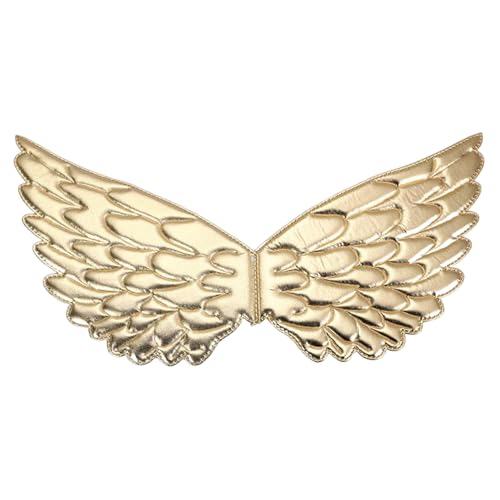 Pesoncarl Goldflügel, glitzernder Stoff Gold Angel Flügel, 16,9 x 8,7 Zoll Amor mit Gummiband, Kostüm für Prinzessin Fairy Kostüm Geburtstag Halloween Party, Spielzeug Pesoncarl Goldflügel, glitzernder Stoff Gold Angel Flügel, 16,9 x 8,7 Zoll Amor mit Gummiband, Kostüm für Prinzessin Fairy Kostüm Geburtstag Halloween Party, Spielzeug von Pesoncarl