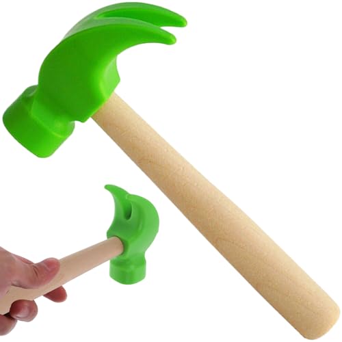 Pesoncarl Holzhammerspielzeug, Simulationsspielzeughammer, Bildungskinder Hammer, tragbarer Kleinkindhammer für Teenager Mädchen Junge Schulgeschenke Pesoncarl Holzhammerspielzeug, Simulationsspielzeughammer, Bildungskinder Hammer, tragbarer Kleinkindhammer für Teenager Mädchen Junge Schulgeschenke von Pesoncarl