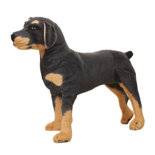 Pesoncarl Hund ausgestopfte Tier, 11x11x5 Simulation stehend schwarzen Stoffhund, superrealistisches weiches bequemes Spielzeug für Kindergeschenkfotografie -Requisiten, Spielzeug Pesoncarl Hund ausgestopfte Tier, 11x11x5 Simulation stehend schwarzen Stoffhund, superrealistisches weiches bequemes Spielzeug für Kindergeschenkfotografie -Requisiten, Spielzeug von Pesoncarl