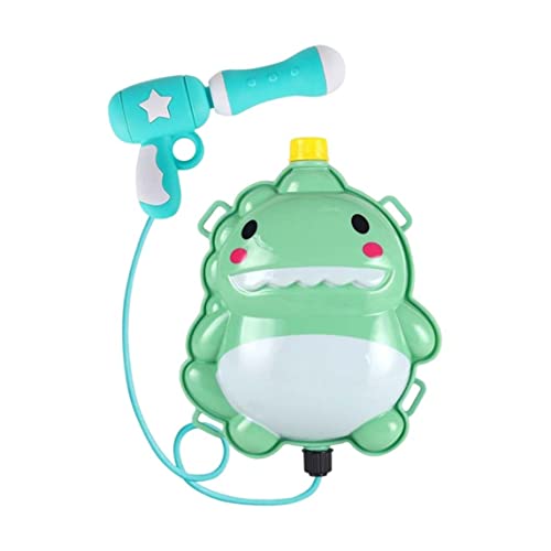 Pesoncarl Kinder Cartoon Dinosaurier Rucksack Wasserpistole Spielzeug Sommerstrand Drifting Backed Water Fight Toys Beach Accessoires Grün grün Pesoncarl Kinder Cartoon Dinosaurier Rucksack Wasserpistole Spielzeug Sommerstrand Drifting Backed Water Fight Toys Beach Accessoires Grün grün von Pesoncarl