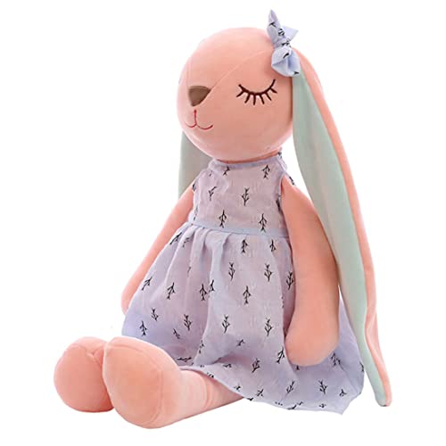 Pesoncarl Lange Ohren Kaninchenpuppe Plüsch gefülltes Hasenspielzeug 45 cm Baby Schlaf Begleiter Puppe Blau, weiches Spielzeug Pesoncarl Lange Ohren Kaninchenpuppe Plüsch gefülltes Hasenspielzeug 45 cm Baby Schlaf Begleiter Puppe Blau, weiches Spielzeug von Pesoncarl