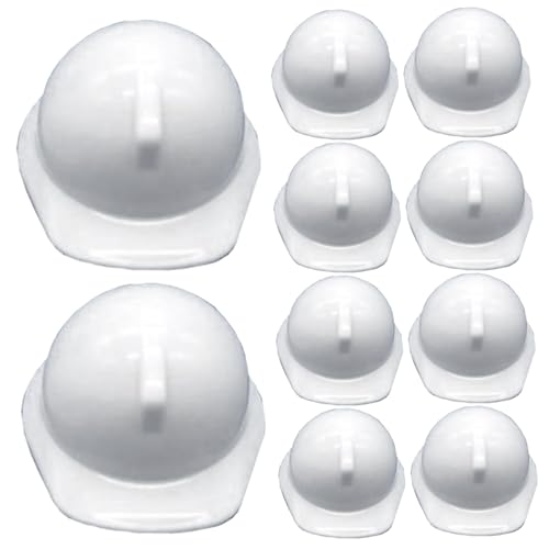Pesoncarl Mini -Huthut 10pcs Realistischer Sicherheitshelm Miniaturkonstruktion Hut für Puppe vor, Spiel/Rollenspiele fantasievolle Plastikkonstruktionshüte für DIY -Szene Zettel und Accessoires Pesoncarl Mini -Huthut 10pcs Realistischer Sicherheitshelm Miniaturkonstruktion Hut für Puppe vor, Spiel/Rollenspiele fantasievolle Plastikkonstruktionshüte für DIY -Szene Zettel und Accessoires von Pesoncarl