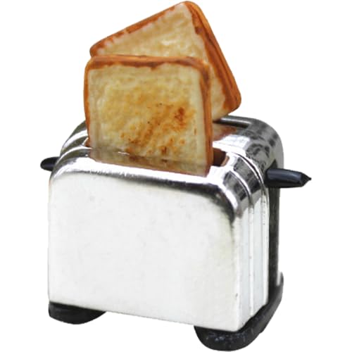 Pesoncarl Mini -Toaster mit 2 Scheiben Toast für Dollhouse, 1:12 Dollhouse -Küchenzubehör, tat Play Toy Furniture für Miniaturküchendekor, Schwarz, Spielzeug, Spielzeug Pesoncarl Mini -Toaster mit 2 Scheiben Toast für Dollhouse, 1:12 Dollhouse -Küchenzubehör, tat Play Toy Furniture für Miniaturküchendekor, Schwarz, Spielzeug, Spielzeug von Pesoncarl