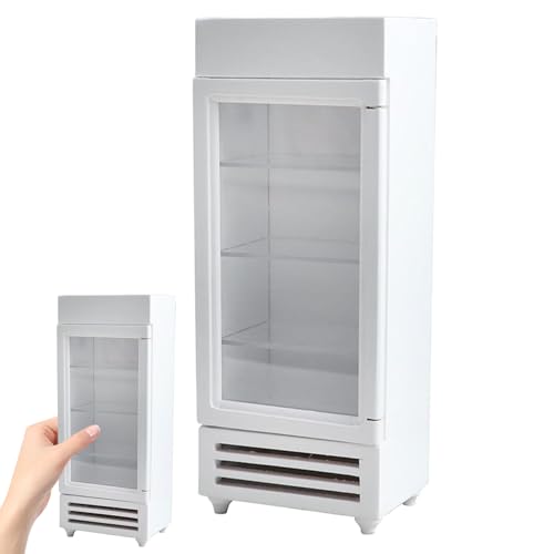 Pesoncarl Miniaturpuppenhauszubehör, realistische Kunsthölzernkühlschrankpuppenhauszubehör, Exquisite Miniaturspielzeug für DIY Kitchen Wohnzimmer Wohnzimmer Dekoration Pesoncarl Miniaturpuppenhauszubehör, realistische Kunsthölzernkühlschrankpuppenhauszubehör, Exquisite Miniaturspielzeug für DIY Kitchen Wohnzimmer Wohnzimmer Dekoration von Pesoncarl