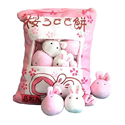 Pesoncarl Nettes Snack Kissen gefüllt Mini Bunny Dolls Pudding Plüschspielzeug Softofa Kissen für Home Decoration Style1, Spielzeug Pesoncarl Nettes Snack Kissen gefüllt Mini Bunny Dolls Pudding Plüschspielzeug Softofa Kissen für Home Decoration Style1, Spielzeug von Pesoncarl