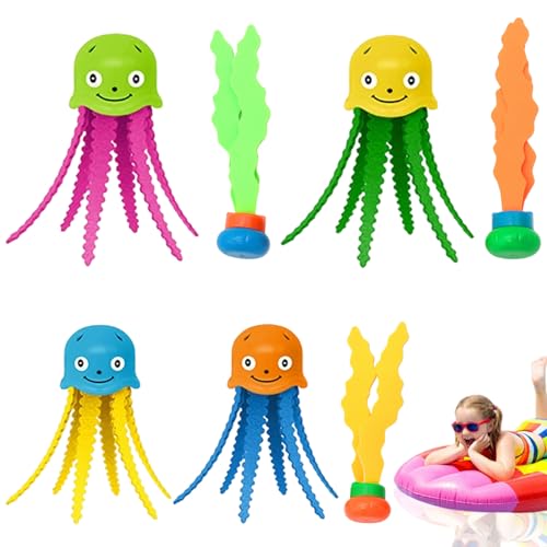 Pesoncarl Poolspielzeug, 7PCS Octopus & Seeting Tauchspielzeug für Kinder Sommer -Wasserspiele Poolspiele Pesoncarl Poolspielzeug, 7PCS Octopus & Seeting Tauchspielzeug für Kinder Sommer -Wasserspiele Poolspiele von Pesoncarl