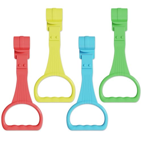 Pesoncarl Pull-Along-Spielzeug, Playpen-Pull-Up-Ringe, 4PCS-Plastikbabys, Nicht-Slip-Playpen-Griffe, Griffe für Baby zu entfernen von Pesoncarl