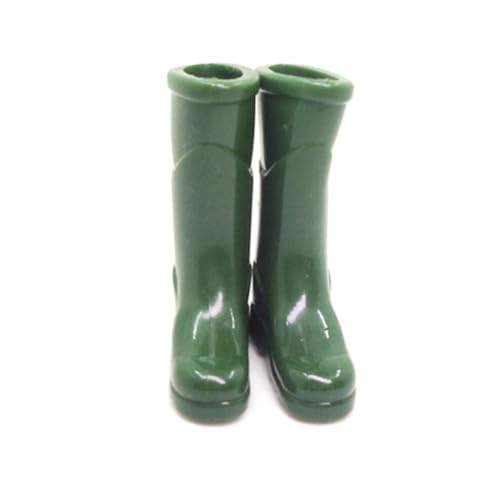 Pesoncarl Puppenhauszubehör und Möbel, Dollhouse Regenstiefel Miniatur 1:12 Farbdiy Mini Regenschuhe Plastik Regenstiefel Dekoration für Puppenhauszubehör, Grün, Grün Pesoncarl Puppenhauszubehör und Möbel, Dollhouse Regenstiefel Miniatur 1:12 Farbdiy Mini Regenschuhe Plastik Regenstiefel Dekoration für Puppenhauszubehör, Grün, Grün von Pesoncarl