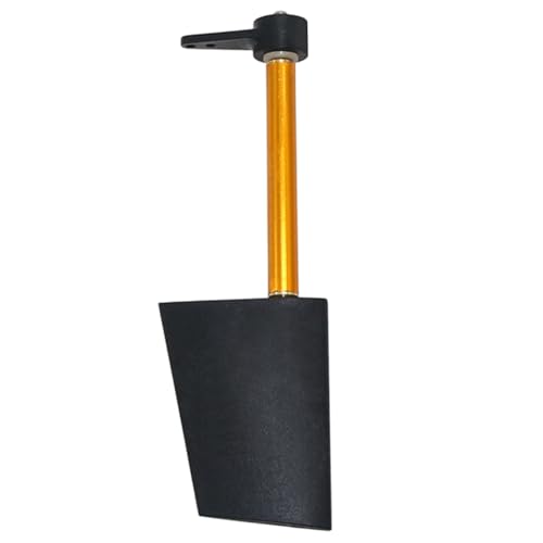 Pesoncarl RC -Bootsruder mit L -Form Servoarm 52 mm, Glasfaserverstärkte Nylon RC -Bootsteile von Pesoncarl