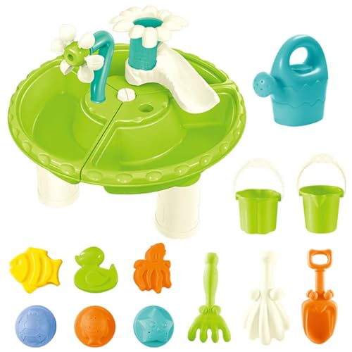 Pesoncarl Sand- und Wassertisch, 13pcs/Set 3 in 1 Kleinkind Kids Water Tisch, sicherer Plastik im Freien, Sandkasten für den Sommer im Sommer im Hinterhof, Runde, Strandspielzeug, Strandspielzeug Pesoncarl Sand- und Wassertisch, 13pcs/Set 3 in 1 Kleinkind Kids Water Tisch, sicherer Plastik im Freien, Sandkasten für den Sommer im Sommer im Hinterhof, Runde, Strandspielzeug, Strandspielzeug von Pesoncarl
