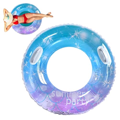 Pesoncarl Schwimmring Erwachsener Sternenhimmel Pailletten schwimmend Ring mit Griff aufblasbar Schwimmrohr für Erwachsene Pool Schwimmer für Sommerstrandpartyzubehör, Spielzeug, Spielzeug Pesoncarl Schwimmring Erwachsener Sternenhimmel Pailletten schwimmend Ring mit Griff aufblasbar Schwimmrohr für Erwachsene Pool Schwimmer für Sommerstrandpartyzubehör, Spielzeug, Spielzeug von Pesoncarl