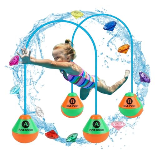Pesoncarl Schwimmspielzeug für Kindertürtür Spielzeug Unterwasser Tauchtür durch den Poolring für Wasserspiel 1, 5 m*5 cm 12pcs, Poolspielzeug Schwimmen Pesoncarl Schwimmspielzeug für Kindertürtür Spielzeug Unterwasser Tauchtür durch den Poolring für Wasserspiel 1, 5 m*5 cm 12pcs, Poolspielzeug Schwimmen von Pesoncarl