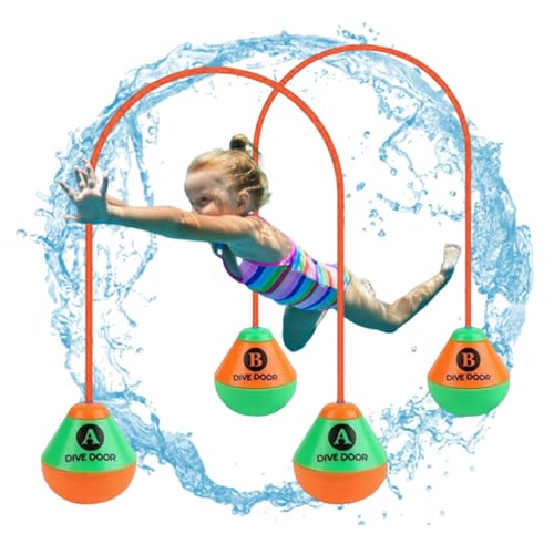 Pesoncarl Schwimmspielzeug für Kindertürtür Spielzeug Unterwasser Tauchtür durch den Poolring für Wasserspiel 1, 5 m*5 cm 2pcs, Poolspielzeug Schwimmen Pesoncarl Schwimmspielzeug für Kindertürtür Spielzeug Unterwasser Tauchtür durch den Poolring für Wasserspiel 1, 5 m*5 cm 2pcs, Poolspielzeug Schwimmen von Pesoncarl