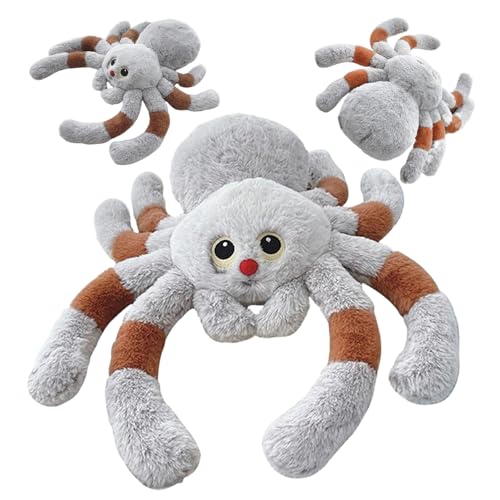 Pesoncarl Spinnenplüschgefüllte Tierrote Nase Halloween Spider, entzückendes weiches Wurfkissen, Halloween Plüsch für Sofa -Wohndekorationen Geschenke, L, 2025 Pesoncarl Spinnenplüschgefüllte Tierrote Nase Halloween Spider, entzückendes weiches Wurfkissen, Halloween Plüsch für Sofa -Wohndekorationen Geschenke, L, 2025 von Pesoncarl