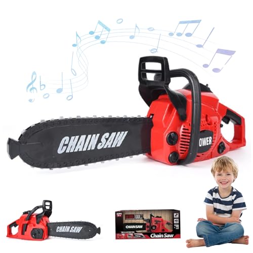 Pesoncarl Toy Chainsaw 17 x 5 x 5 Simulation Kids Chainsaw Elektrikspielzeug mit Sound- und Rutschschlüssel-Batterie-betriebenem gefälscht Pesoncarl Toy Chainsaw 17 x 5 x 5 Simulation Kids Chainsaw Elektrikspielzeug mit Sound- und Rutschschlüssel-Batterie-betriebenem gefälscht von Pesoncarl