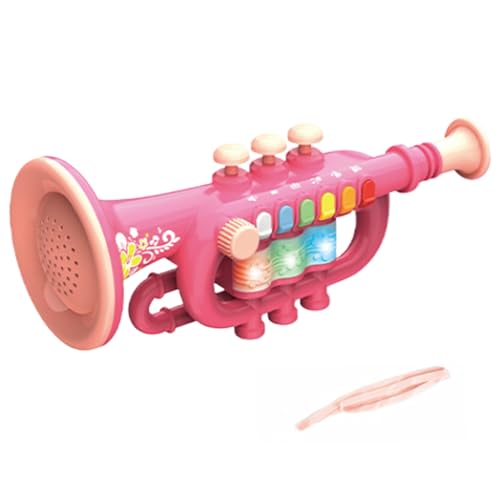 Spielzeugsaxophon, einstellbares Volumen, mehrere Rhythmen, Aufzeichnungssaxophonspielzeug mit leichten Effekten und Musik, interaktive pädagogische Kinder für Anfänger für Kleinkind, Rot, Spielzeug Spielzeugsaxophon, einstellbares Volumen, mehrere Rhythmen, Aufzeichnungssaxophonspielzeug mit leichten Effekten und Musik, interaktive pädagogische Kinder für Anfänger für Kleinkind, Rot, Spielzeug von Pesoncarl